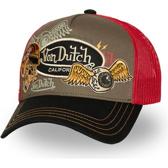 Mütsid kumer mitmevärviline snapback PATCHES09 Von Dutch