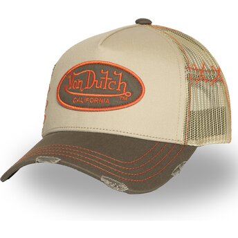 Mütsid kumer beež snapback USED 06 Von Dutch