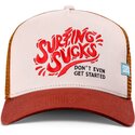 mutsid-kumer-pruun-snapback-surfing-sucks-coastal