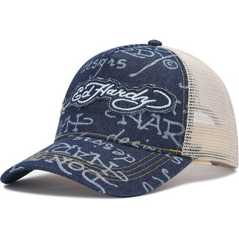 Mütsid kumer meresinine snapback Don Denim Ed Hardy