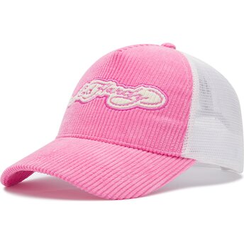 Mütsid kumer roosa snapback Embroidery Applique Cord Ed Hardy