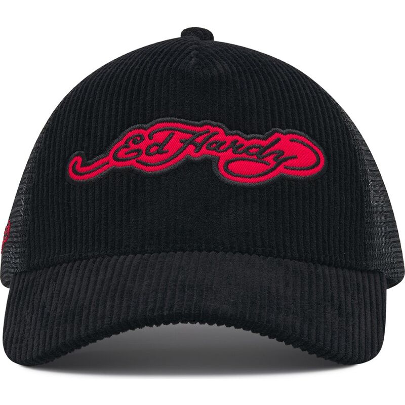 mutsid-kumer-must-snapback-embroidery-applique-cord-ed-hardy