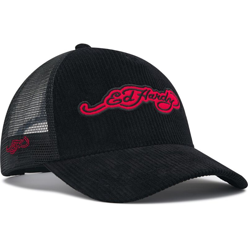 mutsid-kumer-must-snapback-embroidery-applique-cord-ed-hardy