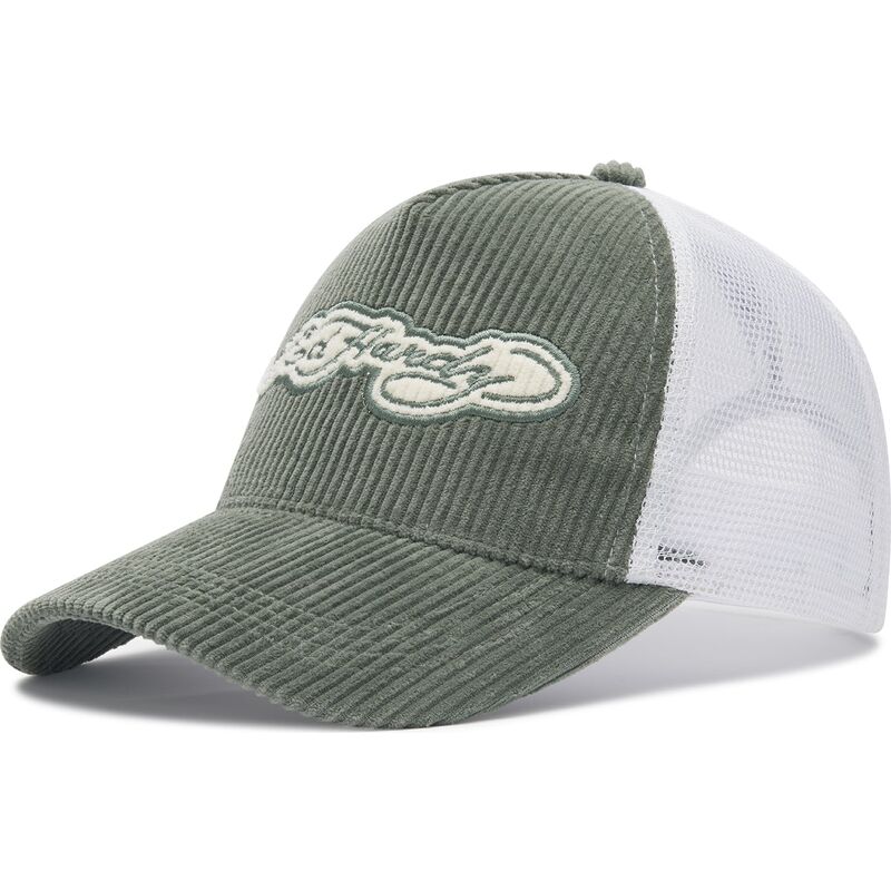 mutsid-kumer-roheline-snapback-embroidery-applique-cord-ed-hardy