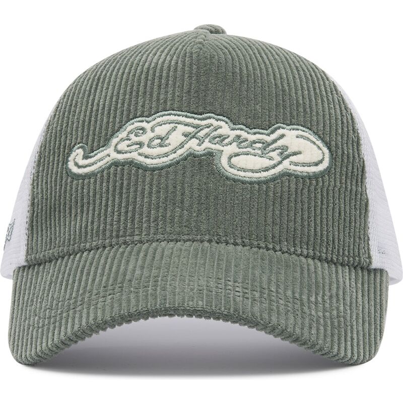 mutsid-kumer-roheline-snapback-embroidery-applique-cord-ed-hardy