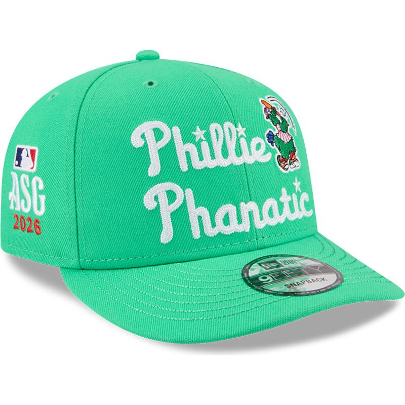 mutsid-kumer-roheline-snapback-9fifty-all-star-game-fan-pack-philadelphia-phillies-mlb-new-era