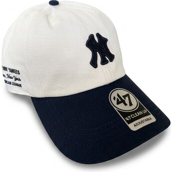 Mütsid kumer beež reguleeritav Clean Up Contemporary Two Tone New York Yankees MLB 47 Brand