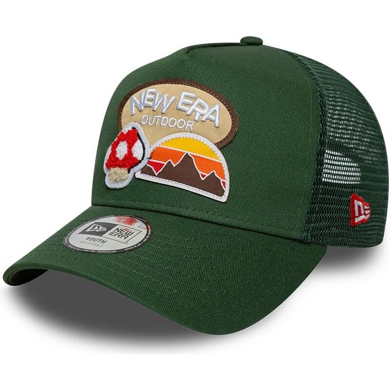 mutsid-kumer-roheline-snapback-lastele-a-frame-outdoor-new-era mutsid-kumer-roheline-snapback-lastele-a-frame-outdoor-new-era