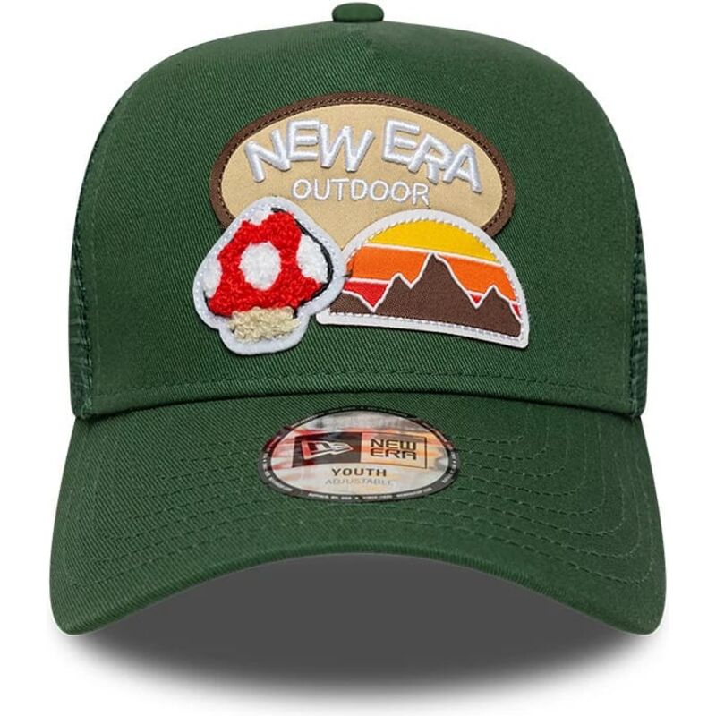 mutsid-kumer-roheline-snapback-lastele-a-frame-outdoor-new-era mutsid-kumer-roheline-snapback-lastele-a-frame-outdoor-new-era