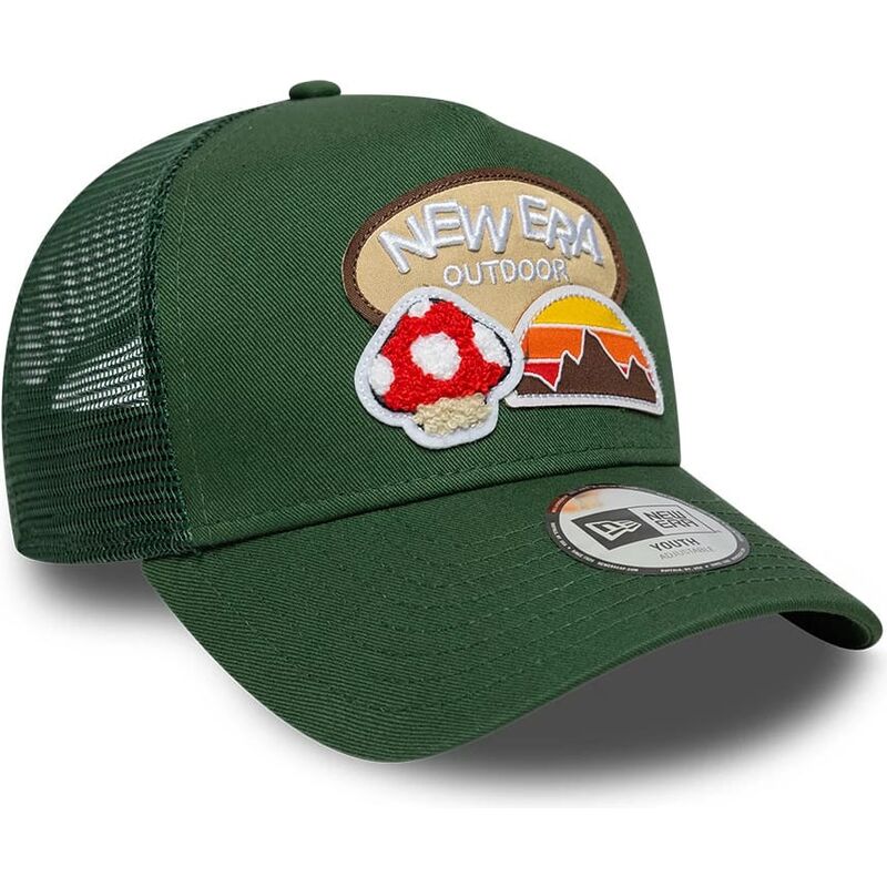 mutsid-kumer-roheline-snapback-lastele-a-frame-outdoor-new-era mutsid-kumer-roheline-snapback-lastele-a-frame-outdoor-new-era