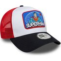 mutsid-kumer-mitmevarviline-snapback-lastele-a-frame-patch-superman-dc-comics-new-era