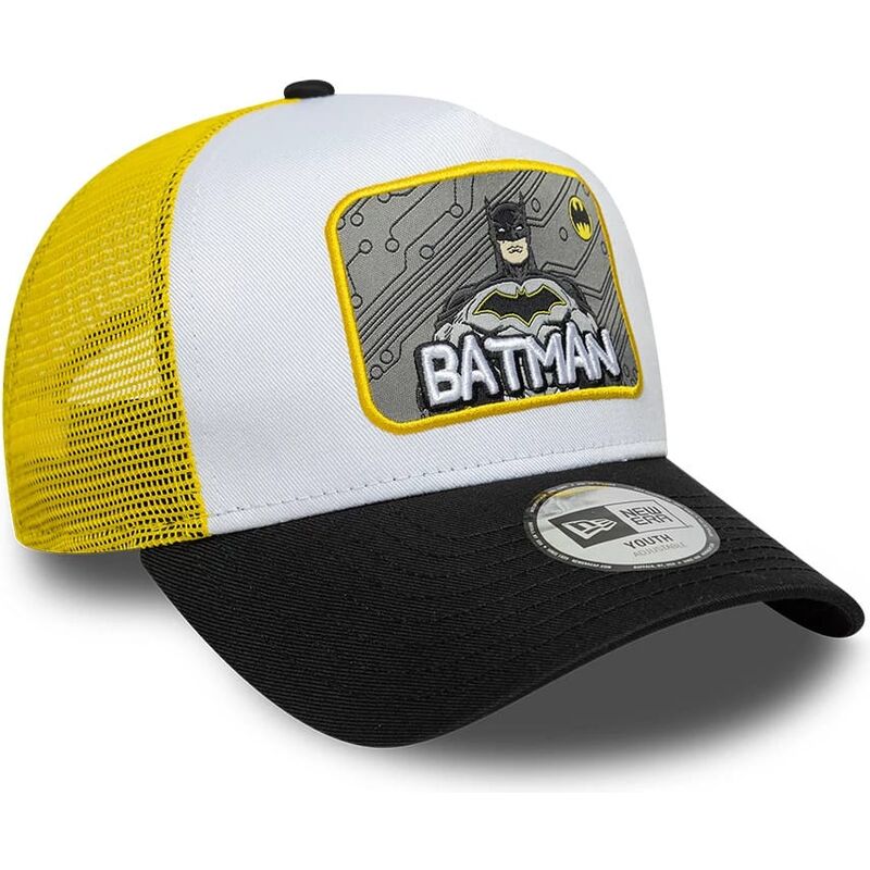 mutsid-kumer-mitmevarviline-snapback-lastele-a-frame-patch-batman-dc-comics-new-era