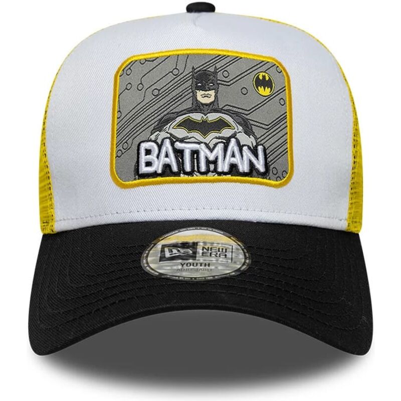 mutsid-kumer-mitmevarviline-snapback-lastele-a-frame-patch-batman-dc-comics-new-era