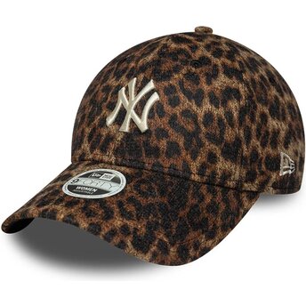 Mütsid kumer leopard reguleeritav 9FORTY Leopard Cosy New York Yankees MLB New Era