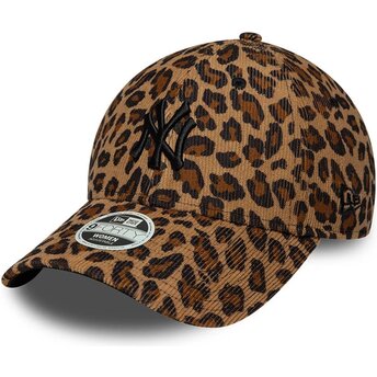 Mütsid kumer leopard reguleeritav 9FORTY Leopard Cord New York Yankees MLB New Era