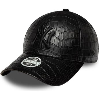 Mütsid kumer must reguleeritav 9FORTY PU Pattern New York Yankees MLB New Era