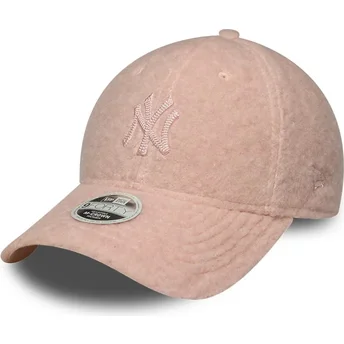 Mütsid kumer roosa snapback rosa 9FORTY M-Crown Winter Borg New York Yankees MLB New Era