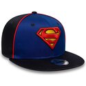 mutsid-lame-sinine-snapback-lastele-9fifty-piping-superman-dc-comics-new-era
