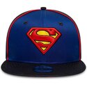 mutsid-lame-sinine-snapback-lastele-9fifty-piping-superman-dc-comics-new-era