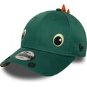 mutsid-kumer-roheline-snapback-lastele-9forty-dino-face-new-era