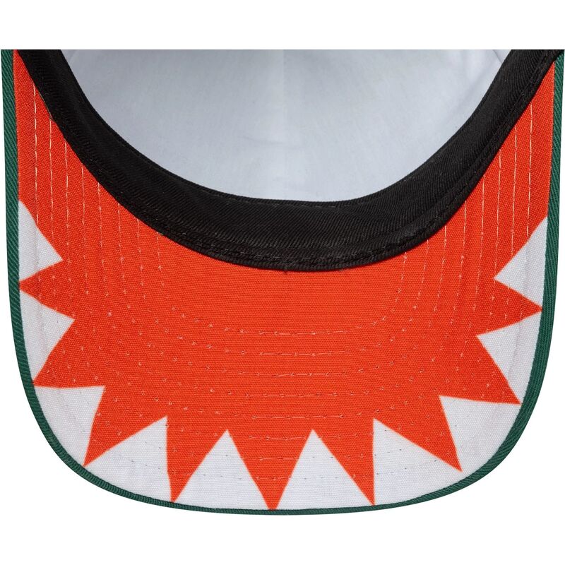 mutsid-kumer-roheline-snapback-lastele-9forty-dino-face-new-era