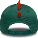 mutsid-kumer-roheline-snapback-lastele-9forty-dino-face-new-era