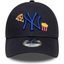 mutsid-kumer-meresinine-reguleeritav-lastele-9forty-food-icon-new-york-yankees-mlb-new-era