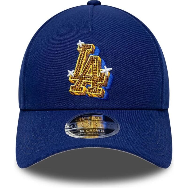 mutsid-kumer-sinine-snapback-9forty-m-crown-a-frame-emblem-los-angeles-dodgers-mlb-new-era