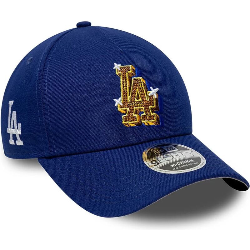 mutsid-kumer-sinine-snapback-9forty-m-crown-a-frame-emblem-los-angeles-dodgers-mlb-new-era
