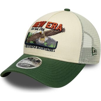 Mütsid kumer roheline snapback 9FORTY M-Crown A Frame Graphic New Era