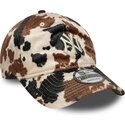 mutsid-kumer-pruun-reguleeritav-9twenty-animal-print-new-york-yankees-mlb-new-era