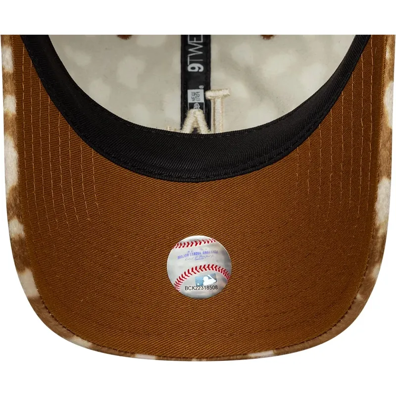 mutsid-kumer-pruun-reguleeritav-9twenty-animal-print-los-angeles-dodgers-mlb-new-era