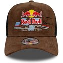 mutsid-kumer-pruun-snapback-a-frame-distressed-cord-red-bull-racing-formula-1-new-era