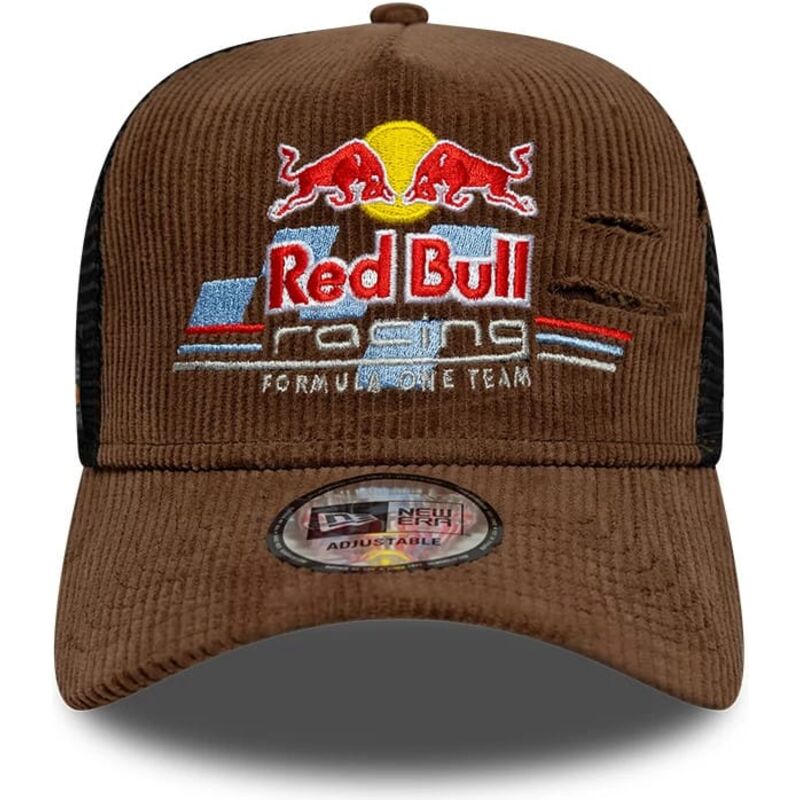 mutsid-kumer-pruun-snapback-a-frame-distressed-cord-red-bull-racing-formula-1-new-era