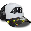 mutsid-kumer-must-snapback-e-frame-print-visor-valentino-rossi-vr46-motogp-new-era