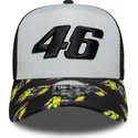 mutsid-kumer-must-snapback-e-frame-print-visor-valentino-rossi-vr46-motogp-new-era