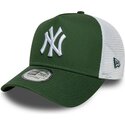 mutsid-kumer-roheline-snapback-a-frame-league-essential-new-york-yankees-mlb-new-era