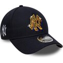 mutsid-kumer-meresinine-snapback-9forty-m-crown-a-frame-emblem-new-york-yankees-mlb-new-era