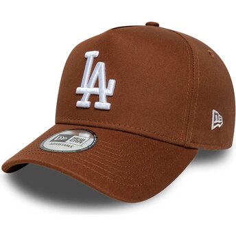 Mütsid kumer pruun snapback E Frame League Essential Los Angeles Dodgers MLB New Era