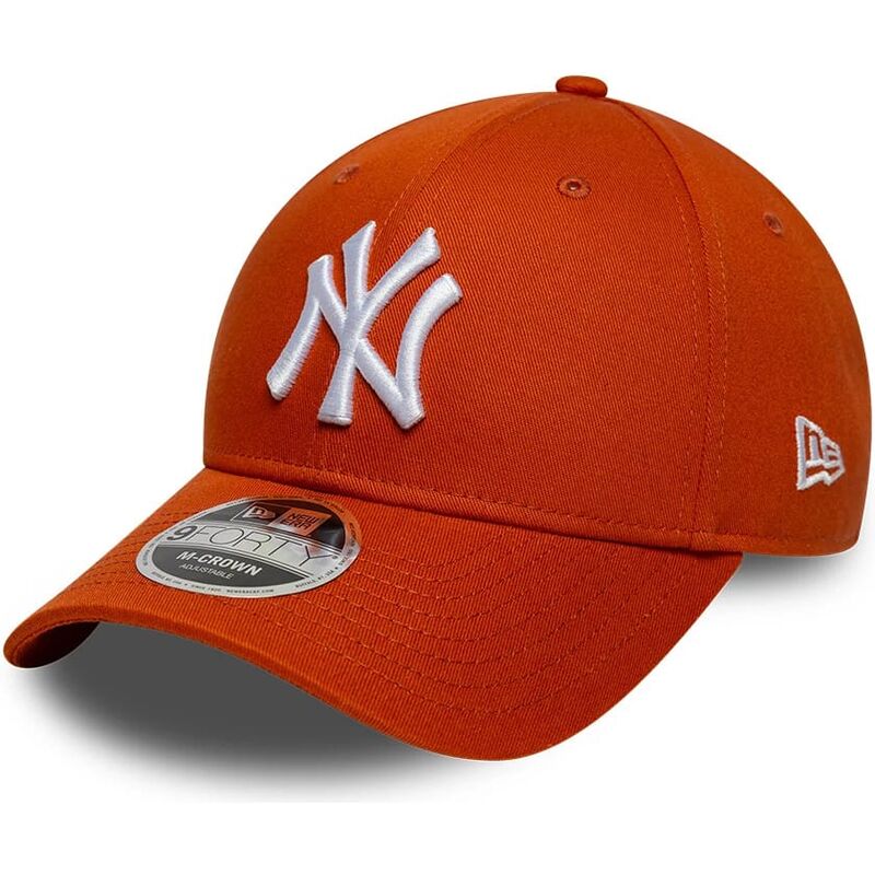mutsid-kumer-oranz-snapback-9forty-m-crown-new-york-yankees-mlb-new-era