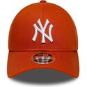 mutsid-kumer-oranz-snapback-9forty-m-crown-new-york-yankees-mlb-new-era