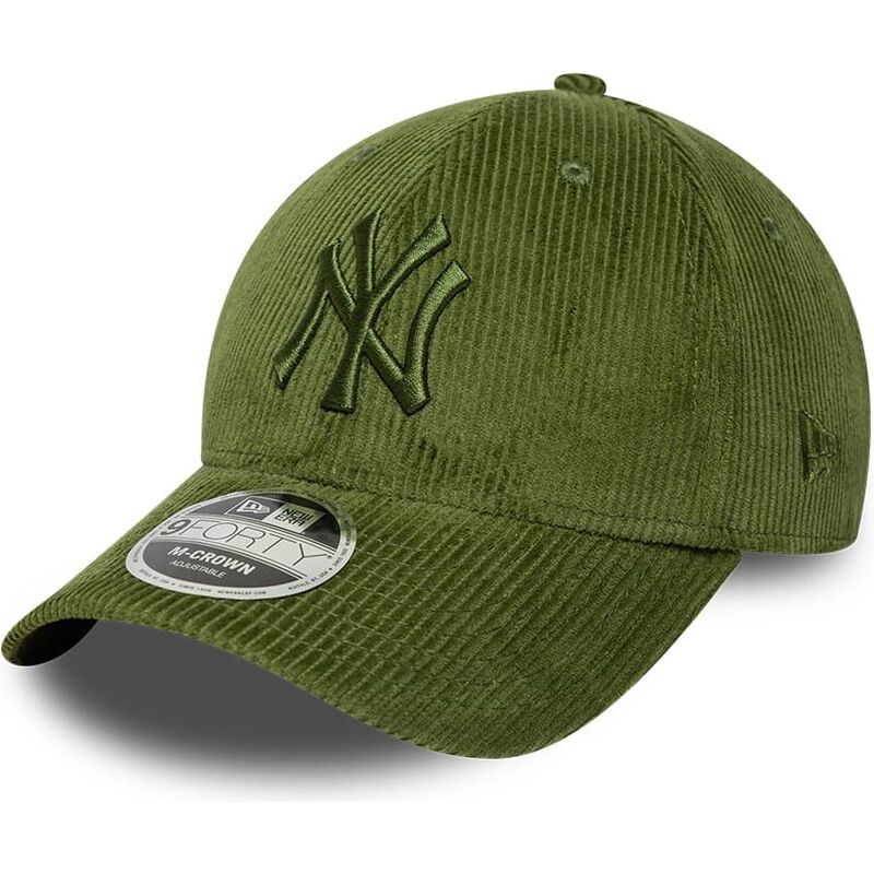mutsid-kumer-roheline-reguleeritav-9forty-m-crown-cord-new-york-yankees-mlb-new-era
