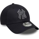 mutsid-kumer-meresinine-reguleeritav-9forty-metallic-outline-new-york-yankees-mlb-new-era