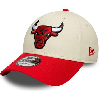 Mütsid kumer beež reguleeritav 9FORTY Colour Block Chicago Bulls NBA New Era