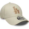 mutsid-kumer-beez-reguleeritav-9forty-faux-pony-infill-los-angeles-dodgers-mlb-new-era