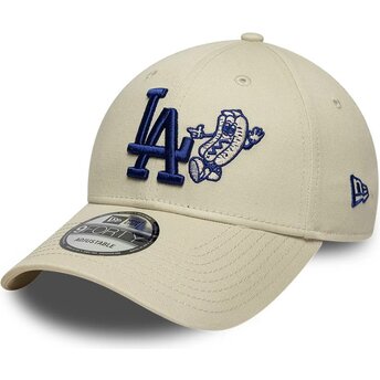 Mütsid kumer beež reguleeritav 9FORTY Food Icon Los Angeles Dodgers MLB New Era
