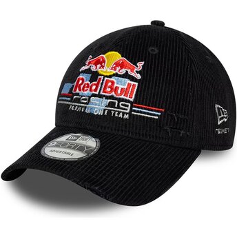 Mütsid kumer must reguleeritav 9FORTY Distressed Cord Red Bull Racing Formula 1 New Era