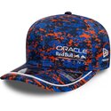 mutsid-kumer-mitmevarviline-snapback-9seventy-stretch-snap-digi-camo-red-bull-racing-formula-1-new-era