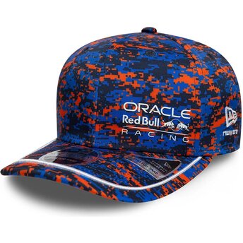 Mütsid kumer mitmevärviline snapback 9SEVENTY Stretch Snap Digi Camo Red Bull Racing Formula 1 New Era