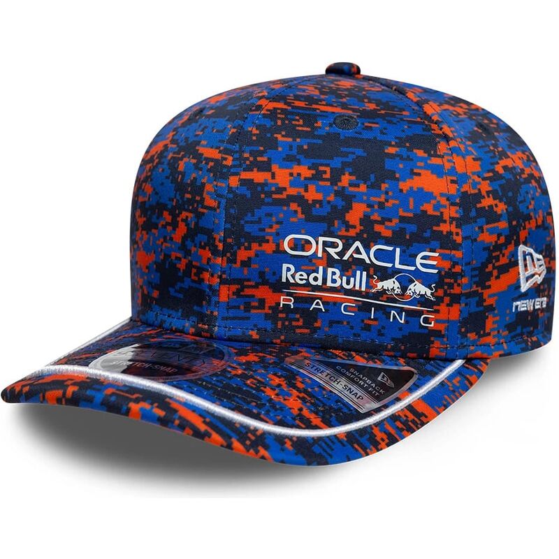 mutsid-kumer-mitmevarviline-snapback-9seventy-stretch-snap-digi-camo-red-bull-racing-formula-1-new-era